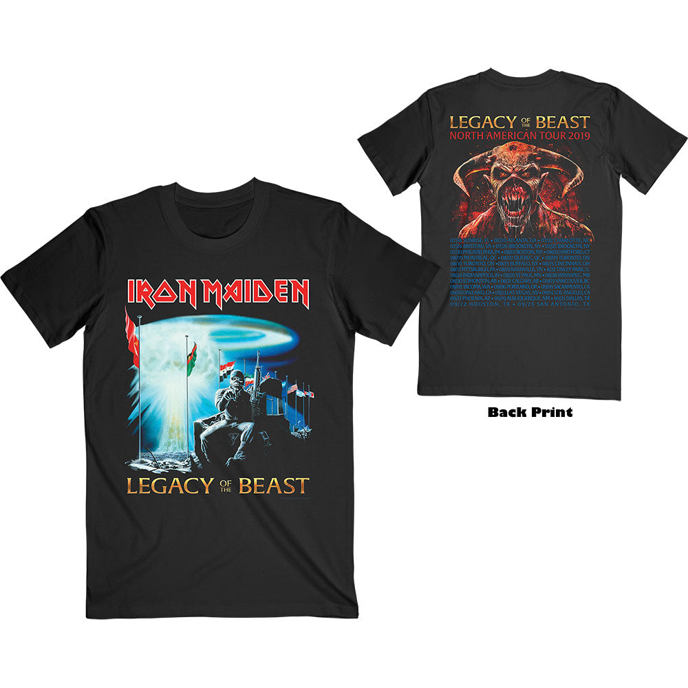Iron Maiden - tshirt - Unisex - Short Sleeves - X-Large