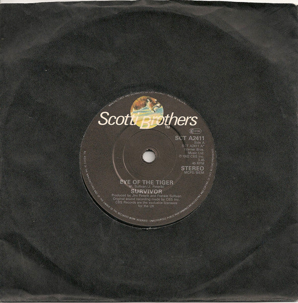 Survivor - Eye Of The Tiger (The Theme From Rocky III) - Used Vinyl R