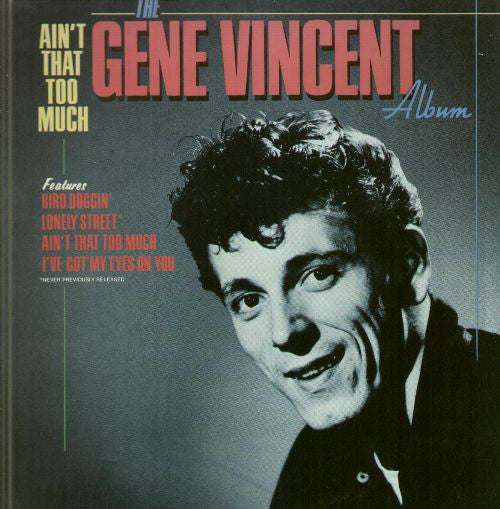 Gene Vincent - Ain't That Too Much - Used Vinyl Record