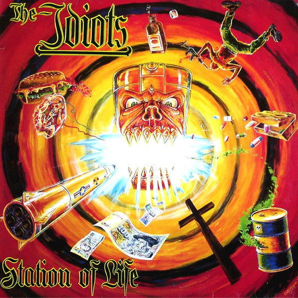 Idiots - Station Of Life - Used Vinyl Record