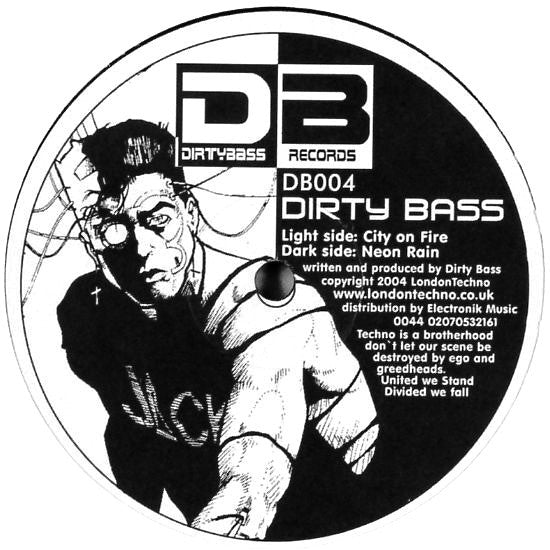 Dirty Bass - City On Fire - Used Vinyl Record 12"