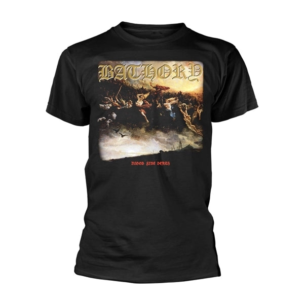 BATHORY - BLOOD FIRE DEAT - tshirt - T Shirt - Size XL