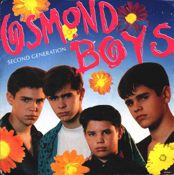 Osmond Boys - Second Generation - Used Vinyl Record 7"