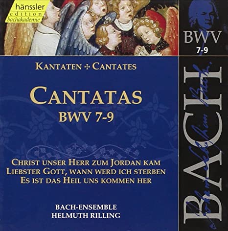 BACH J. S. - CANTATAS BWV 7-9 - CD