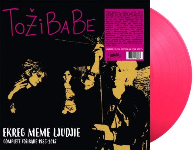 TOZIBABE - Ekreg Meme Ljudjie - Complete 1985-2015 (Pink Vinyl) - Vin