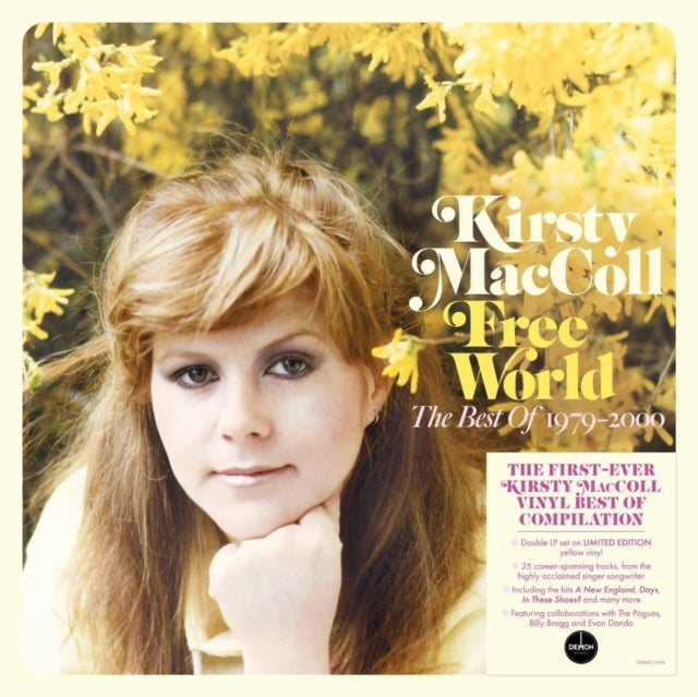 KIRSTY MACCOLL - Free World - The Best Of 1979-2000 (Yellow Vinyl) -