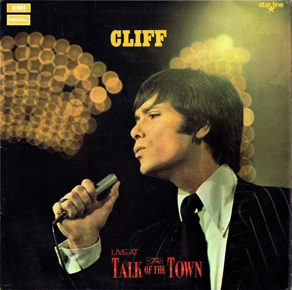 Cliff Richard - Cliff Live At The Talk Of The Town - Used Vinyl Recor
