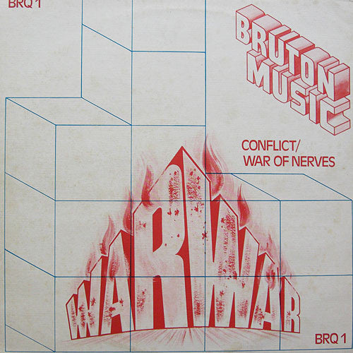 Richard Hill - Conflict / War Of Nerves - Used Vinyl Record