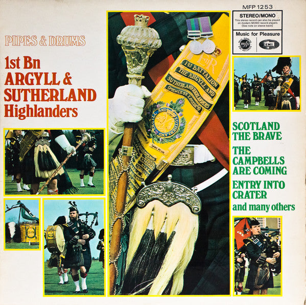 Argyll And Sutherlan - Pipes & Drums - Used Vinyl Record