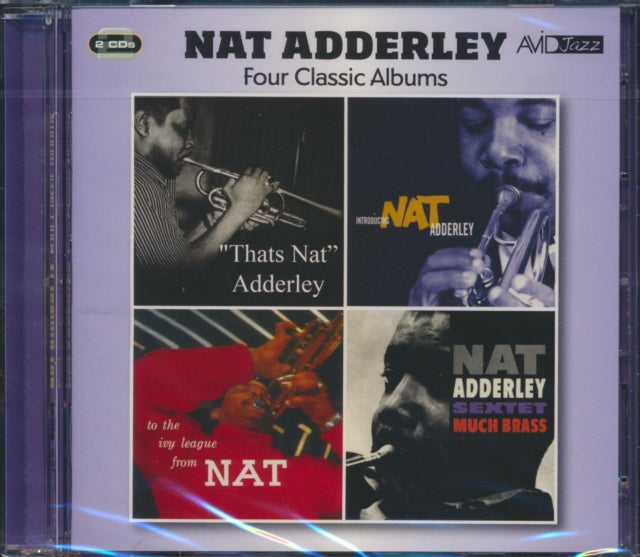 NAT ADDERLEY - Four Classic Albums (Thats Nat / Introducing / To The