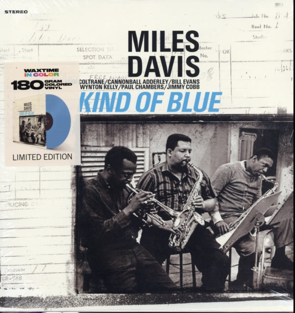 MILES DAVIS - Kind Of Blue (Limited Solid Blue Vinyl) - Vinyl Record