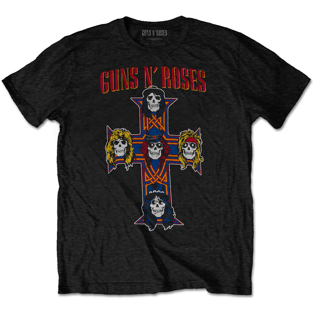 Guns N' Roses - tshirt - Unisex - Short Sleeves - Large