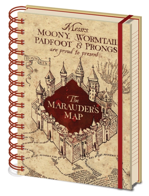 Harry Potter - Notebook Marauders Map - Stationery