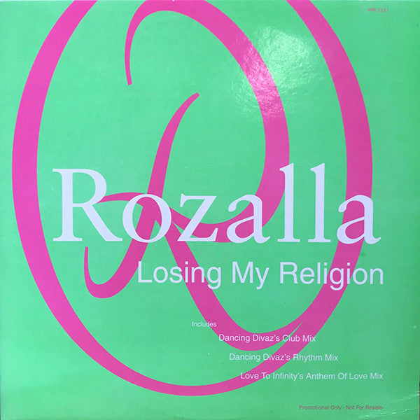 Rozalla - Losing My Religion - Used Vinyl Record 12"