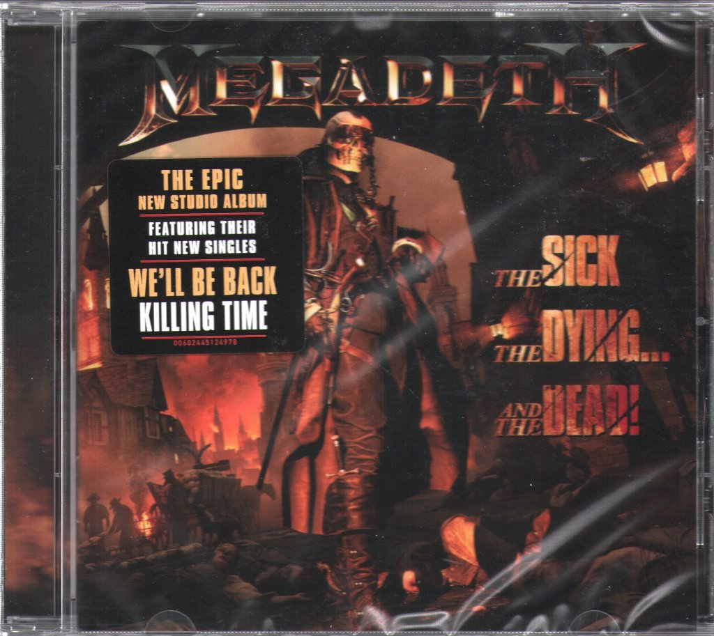 MEGADETH - SICK THE DYING AND THE DEAD - CD