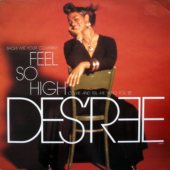 Des'ree - Feel So High - Used Vinyl Record 12"
