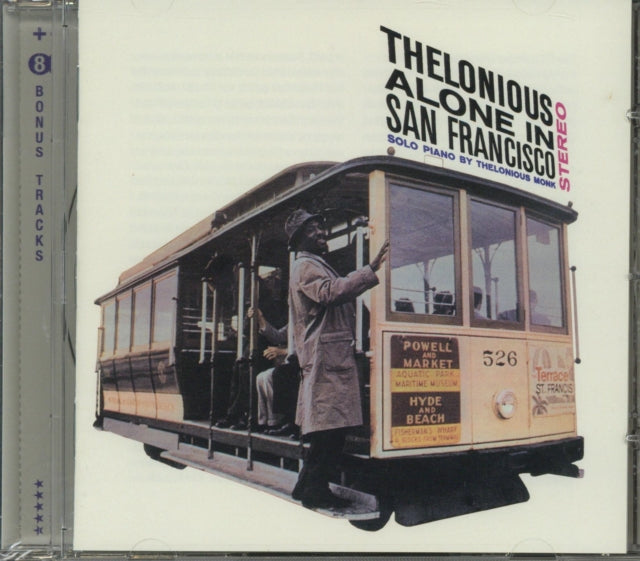 LONIOUS MONK - MONK T./ ALONE IN SAN FRANCISCO - CD ALBUM
