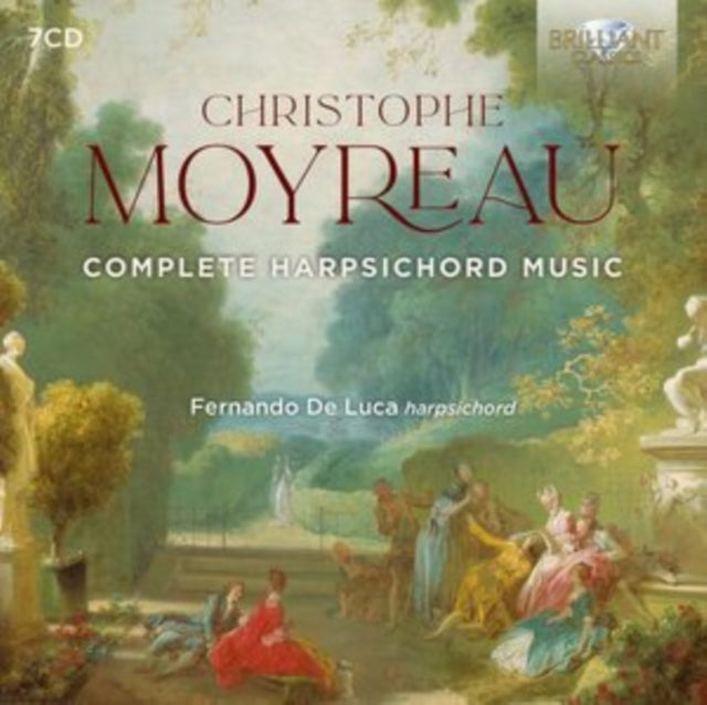 FERNANDO DE LUCA - MOYREAU COMPLETE HARPSICHORD - CD7