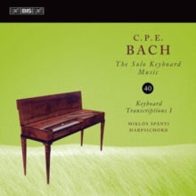 MIKLOS SPANYI - BACH:KEYBOARD MUSIC 40 - CD