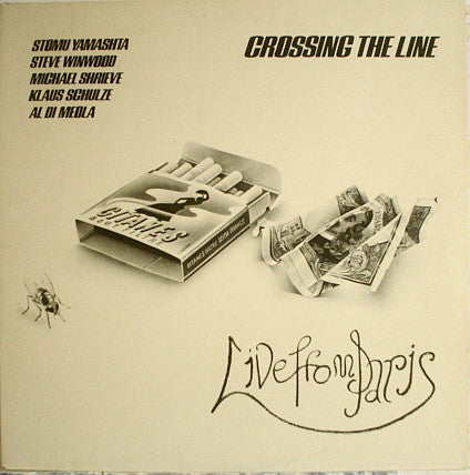 Stomu Yamash'ta - Crossing The Line - Used Vinyl Record 12"