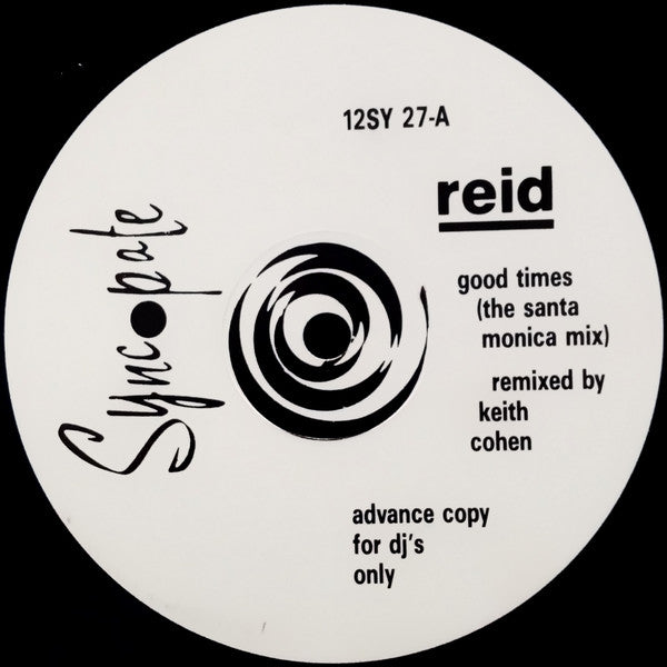 Reid - Good Times (Remix) - Used Vinyl Record 12"