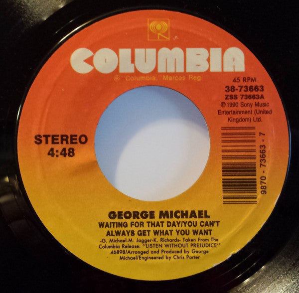 George Michael - Waiting For That Day/You Can't Always Get What You W