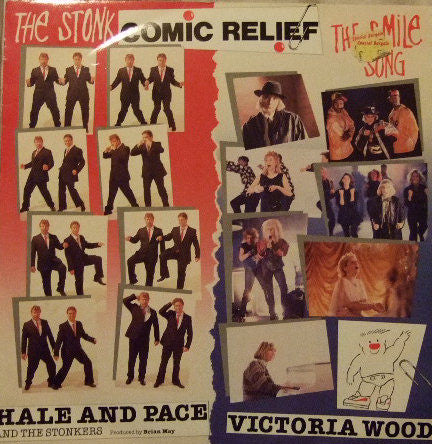Hale And Pace - Stonk / The Smile Song - Used Vinyl Record 12"