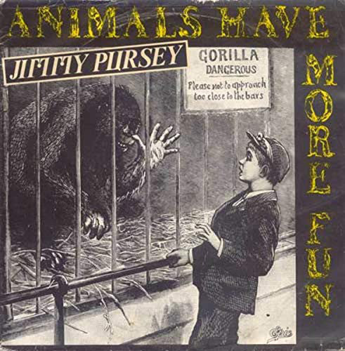 Jimmy Pursey - Animals Have More Fun - Used Vinyl Record 7"