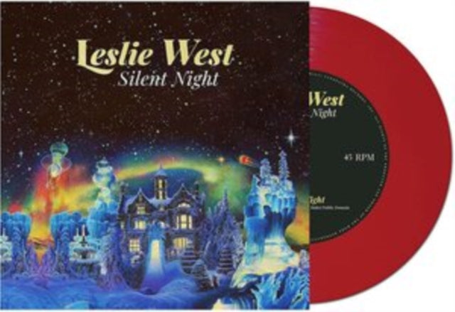 LESLIE WEST - SILENT NIGHT - Vinyl Record 7