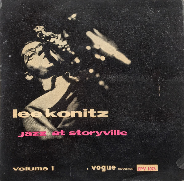 Lee Konitz - Jazz At Storyville - Used Vinyl Record 7"