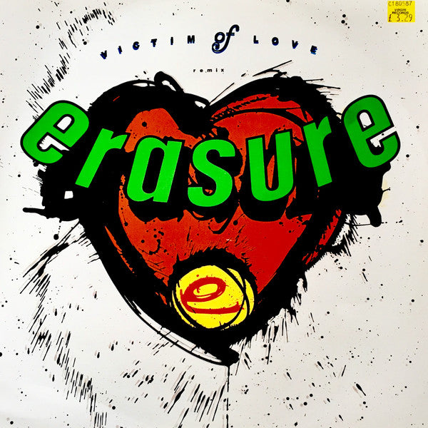Erasure - Victim Of Love (Remix) - Used Vinyl Record 12"