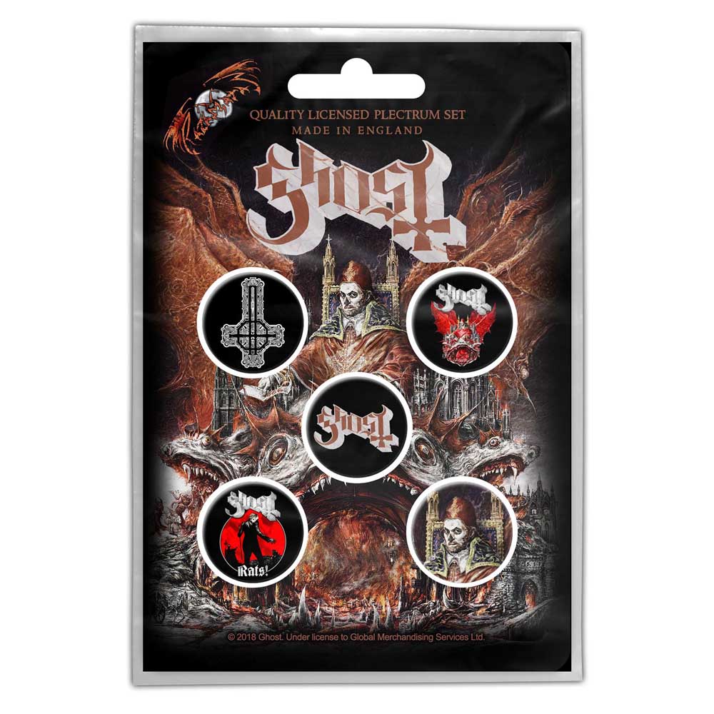 GHOST - PREQUELLE (BUTTON BADGE SET) - Other Football Memorabilia - PH
