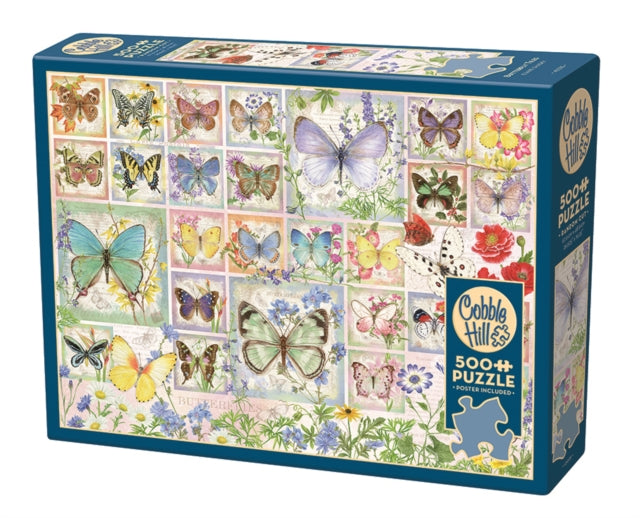 Butterfly Tiles 500 Piece Puzzle - Non-book item