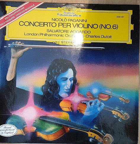 Niccolò Paganini - Concerto Per Violino (No. 6) - Used Vinyl Record