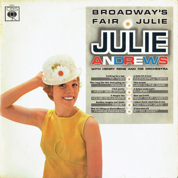 Julie Andrews - Broadway's Fair Julie - Used Vinyl Record