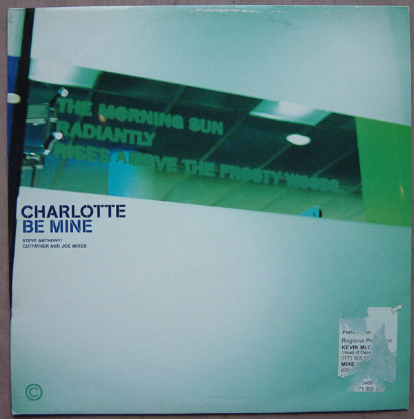 Charlotte - Be Mine - Used Vinyl Record 12"