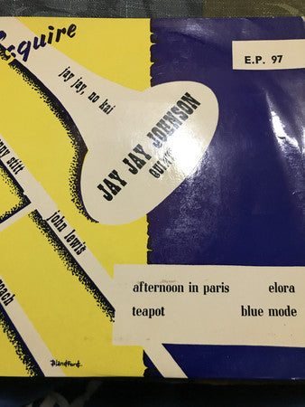 J.J. Johnson Quintet - Jay Jay Johnson Quintet - Used Vinyl Record 7"