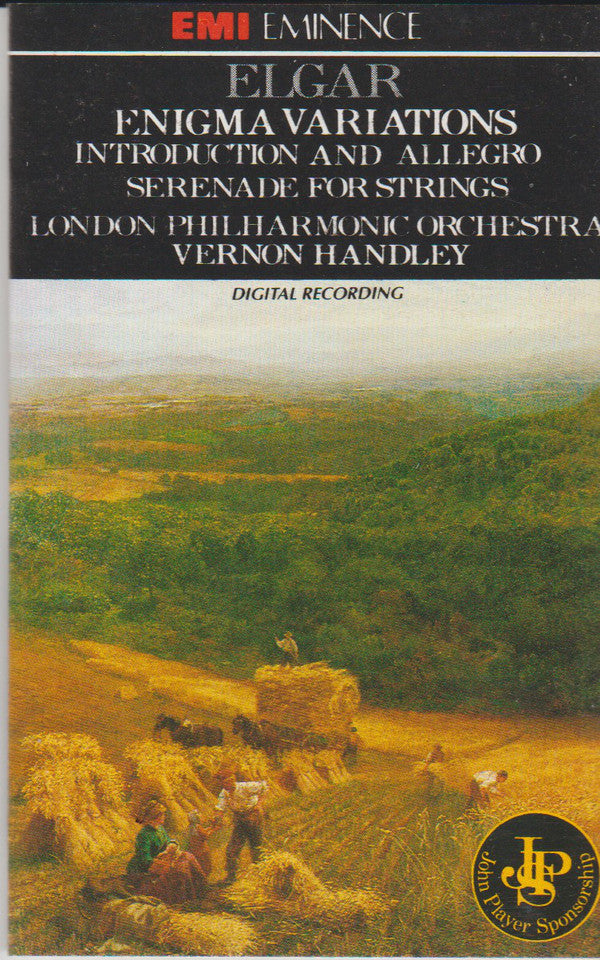 Sir Edward Elgar - Enigma Variations / Introduction & Allegro For Str