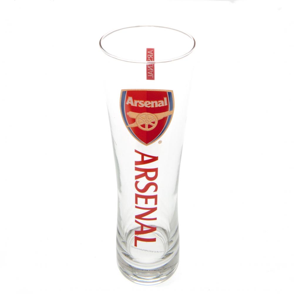 Arsenal FC - Tall Beer Glass - New Glassware