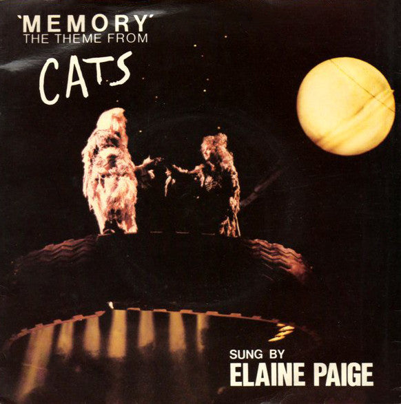 Elaine Paige - Memory - Used Vinyl Record 7"