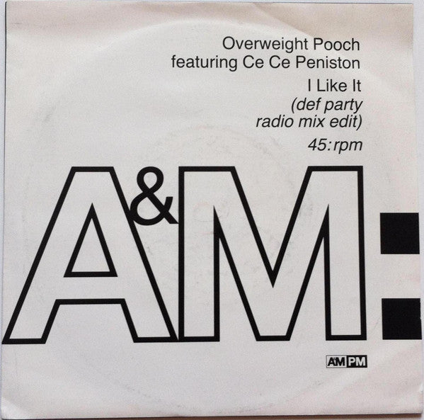 Overweight Pooch - I Like It - Used Vinyl Record 7"