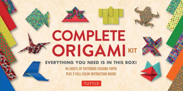 Complete Origami Kit : Everything You Need Is in This Box! [Origami Ki