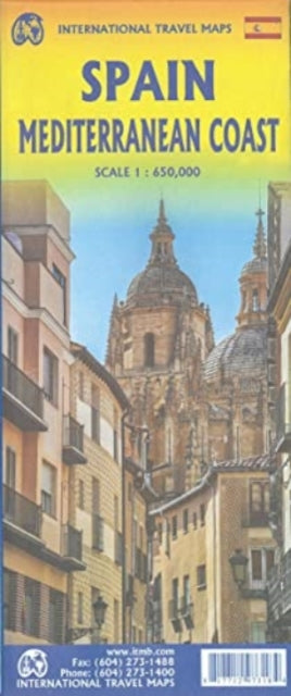 Spain Mediterranean Coast - New Sheet map