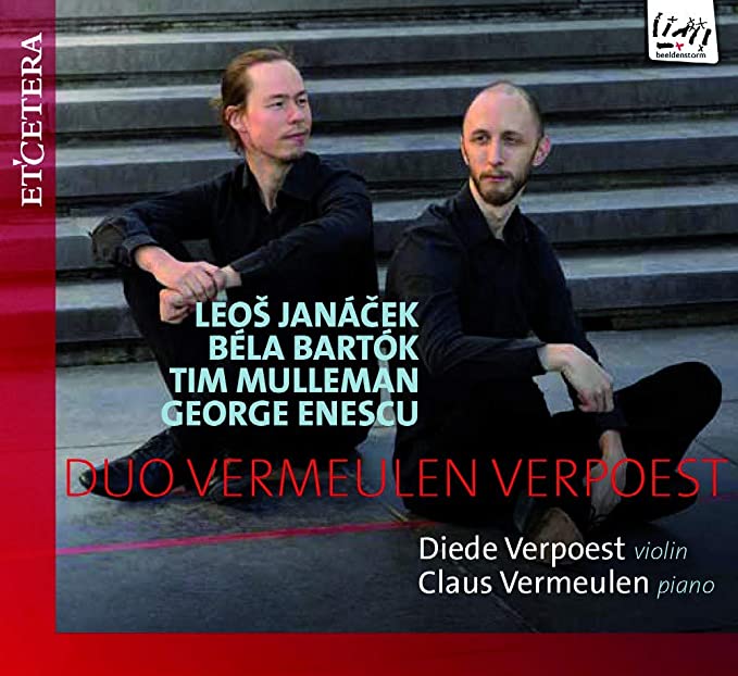 Janacek, Bartok, Enescu, Tim Mulleman: Violin Sonatas - CD