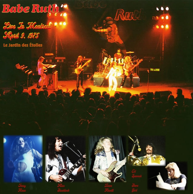 BABE RUTH - Live In Montreal April 9. 1975 (Red Marble Vinyl) LP RELE