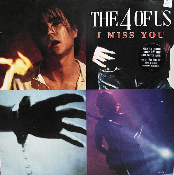 4 Of Us - I Miss You - Used Vinyl Record 12"