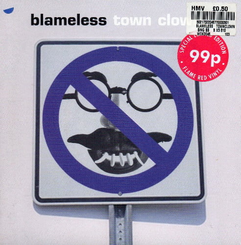 Blameless - Town Clowns - Used Vinyl Record 7"