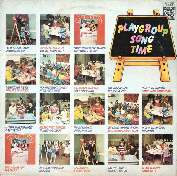 Leonard Pearcey - Playgroup Song Time - Used Vinyl Record