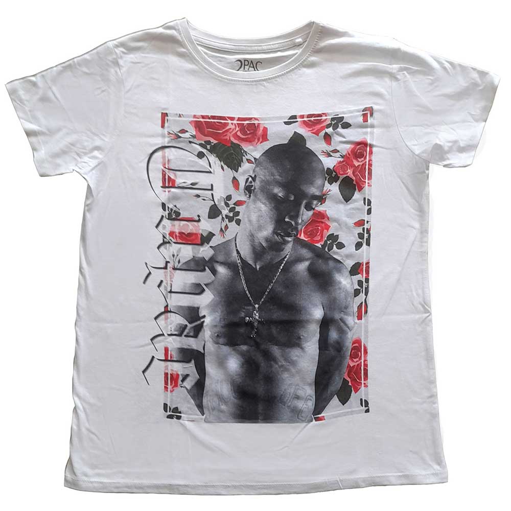 Tupac - tshirt - Ladies - Short Sleeves - Size-14