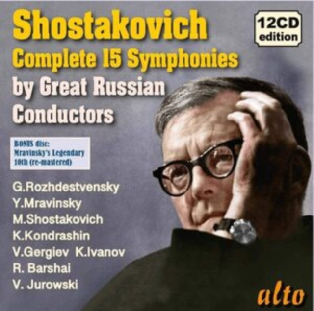 Dmitri Shostakovich - Shostakovich: Complete 15 Symphonies By Great Ru